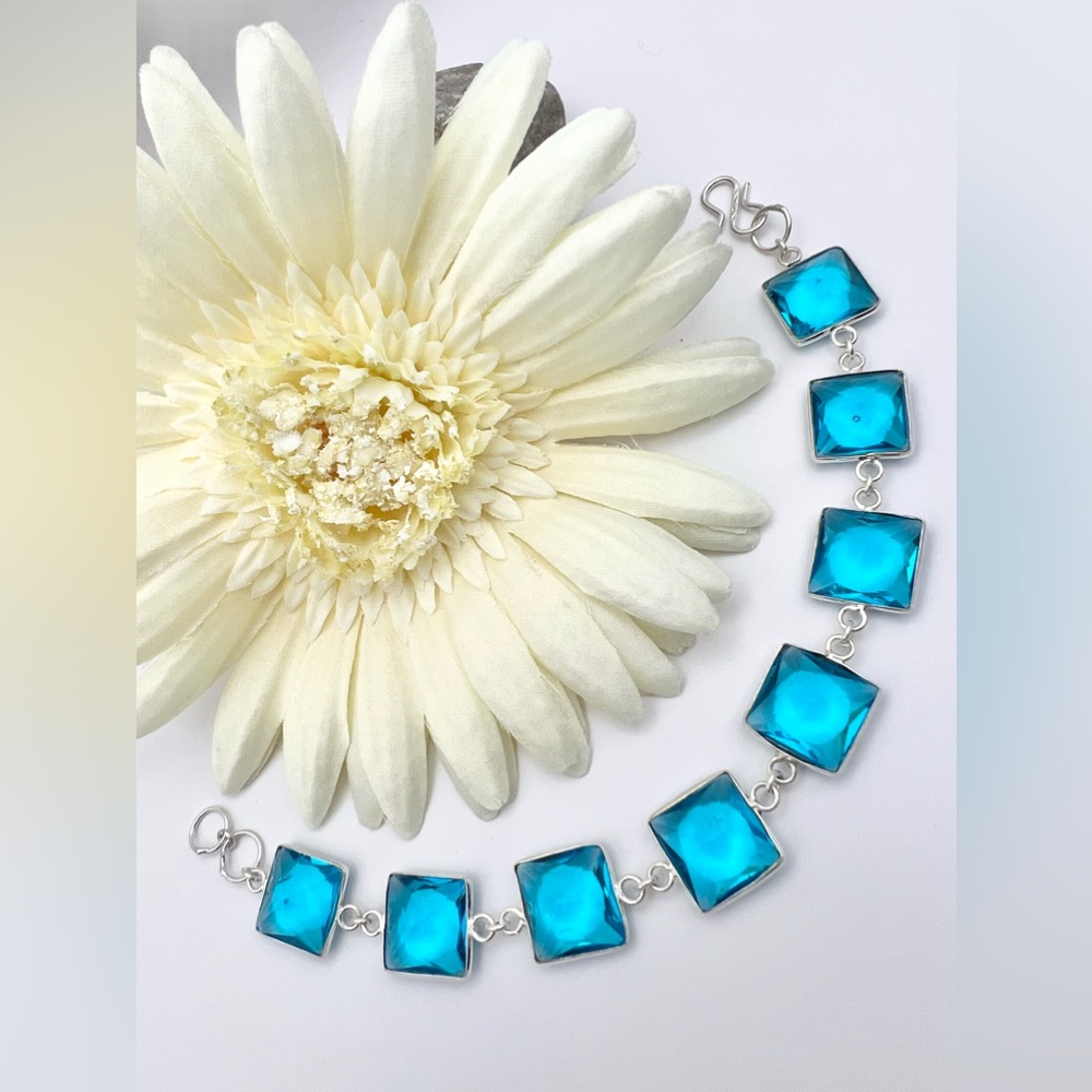 BLUE TOPAZ BRACELET
